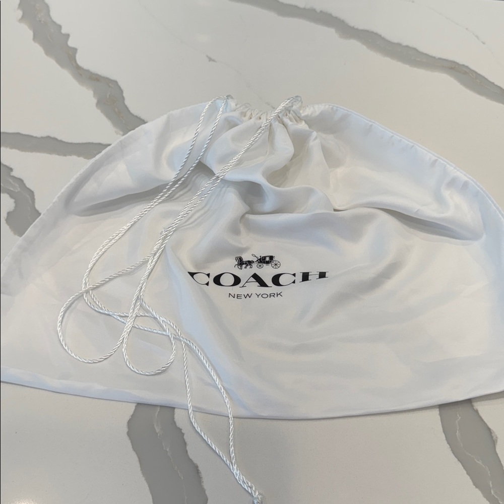 Coach White Storage Bag